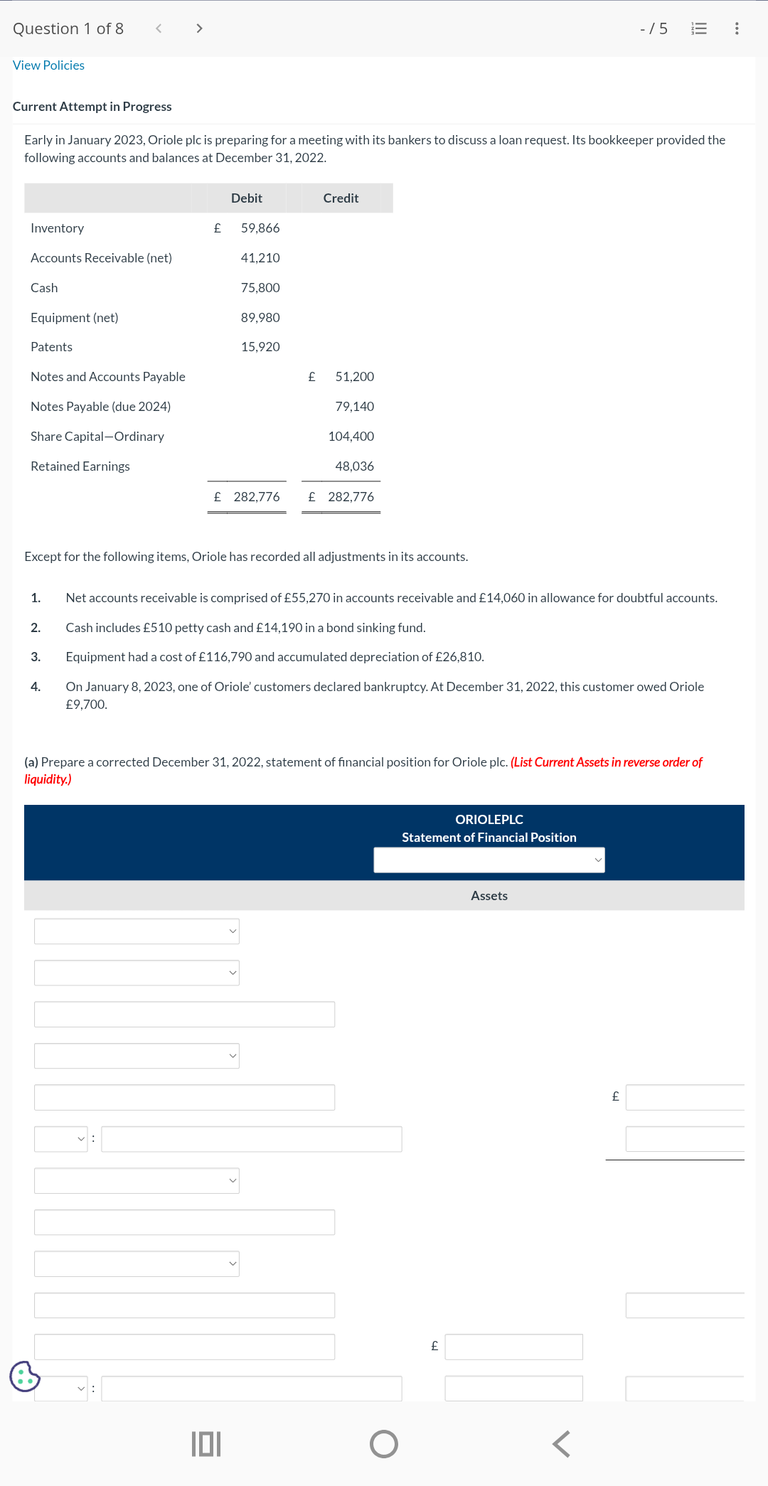 Current Attempt in Progress Early in January 2 0
