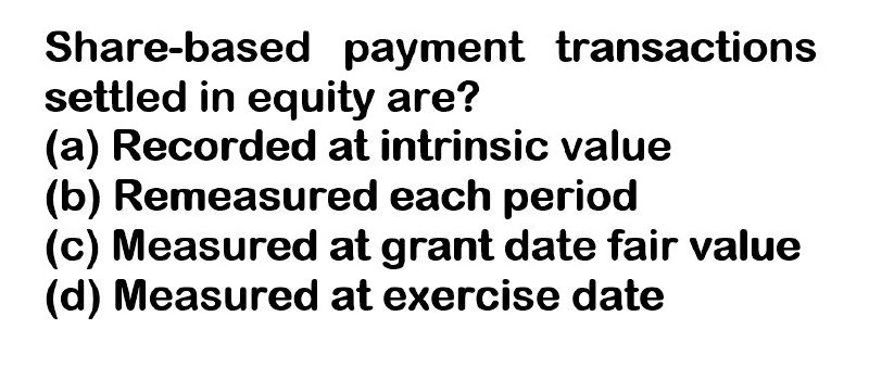 Need help Share-based payment transactions