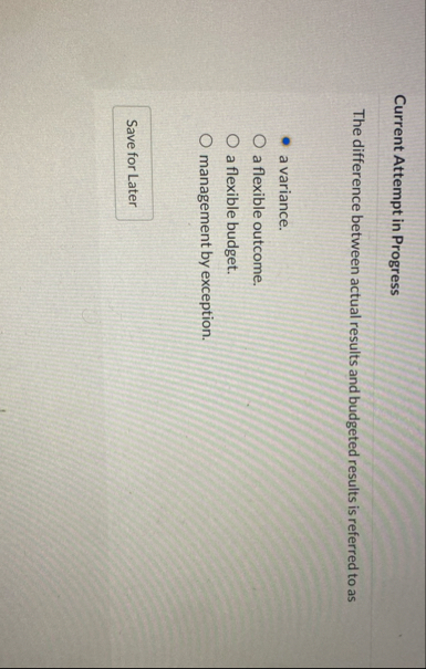 Current Attempt in Progress The difference