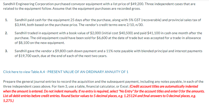 Click here to view Table A . 4 - PRESENT VALUE OF