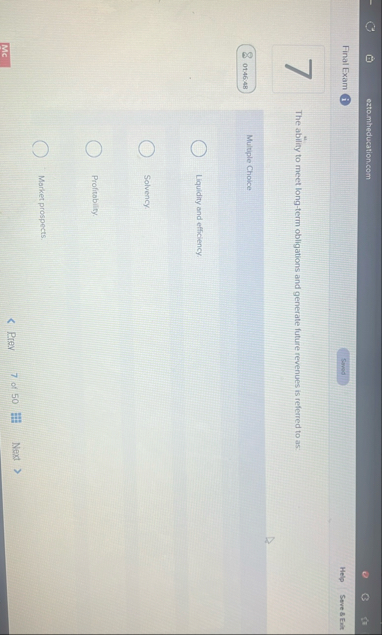 extomheducation.com Final Exam ( i ) Help Seve S