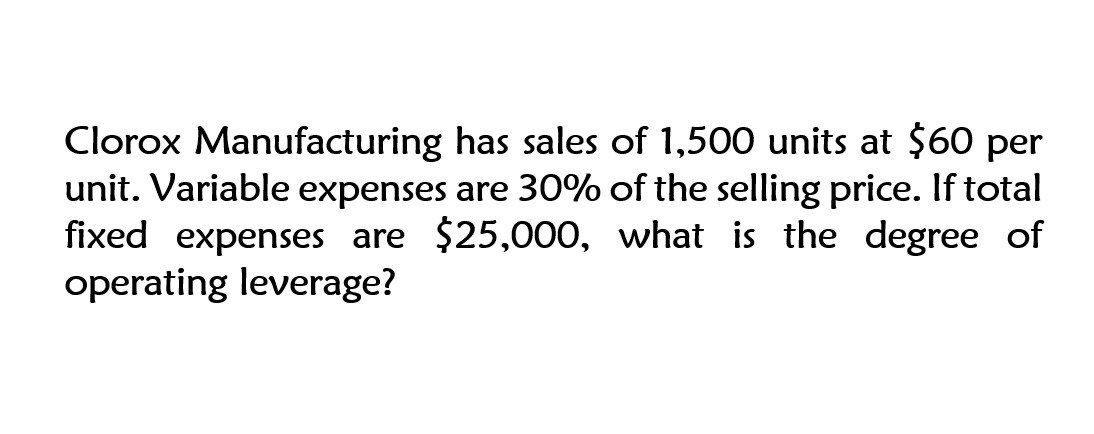 Can you solve this general accounting problem