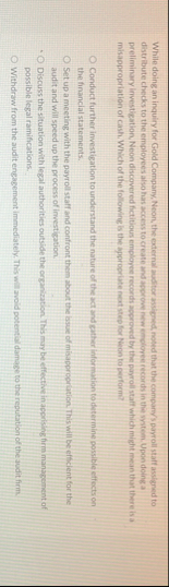 While doing an inquiry for Gold Company, Neon,