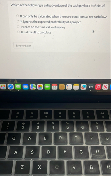 Which of the following is a disadvantage of the