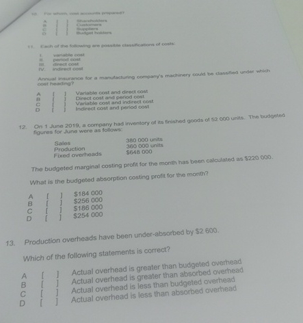 A 1 1 sporeholders 4 1 . Kach of the Rollowing