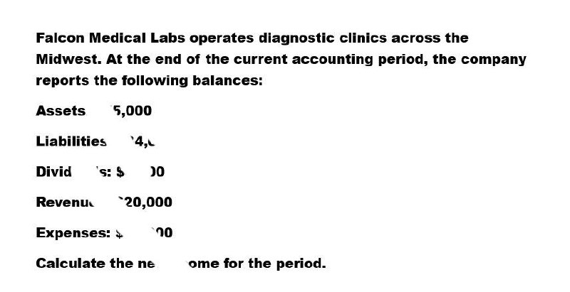 I need guidance with this general accounting