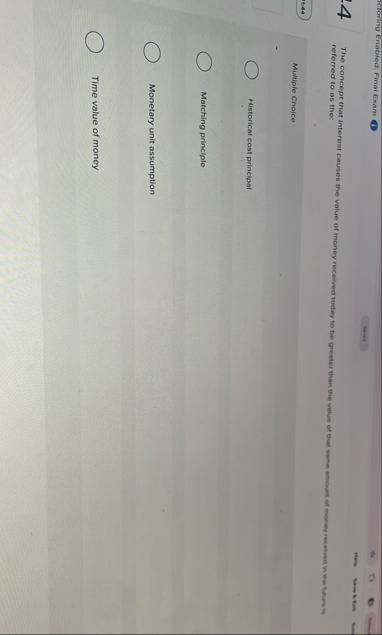 Retoring Enabled: Final Exam 6 4 The concept that