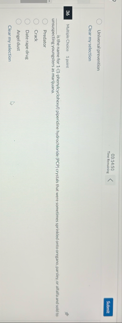 0 3 : 1 4 : 5 0 Time Remaining Universal