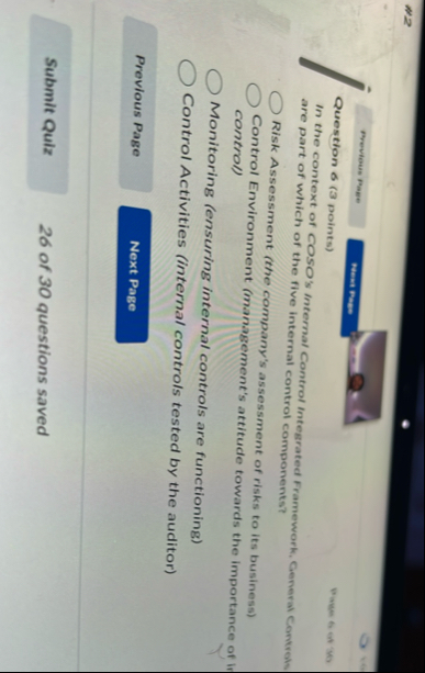 Numer Nevers Question 6 ( 3 points ) Ping 6 . us