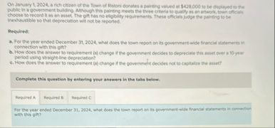 choose to recond thas an asset. The git has no