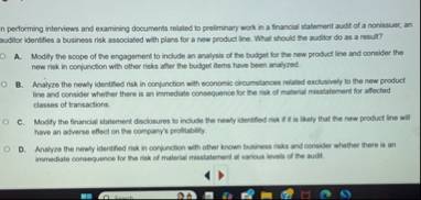 n performing interviews and examining documents