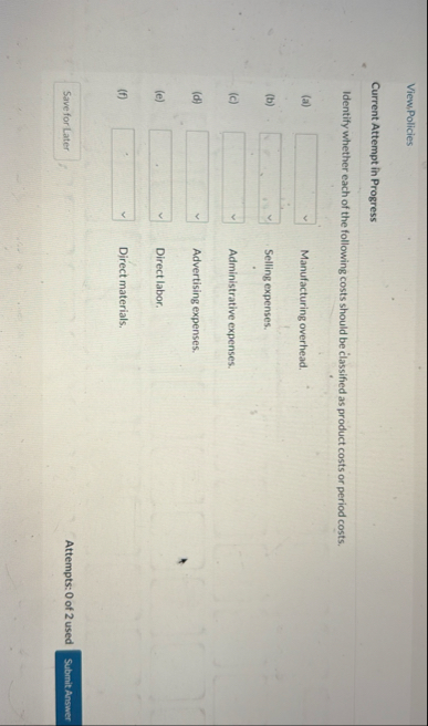 View,Policies Current Attempt in Progress