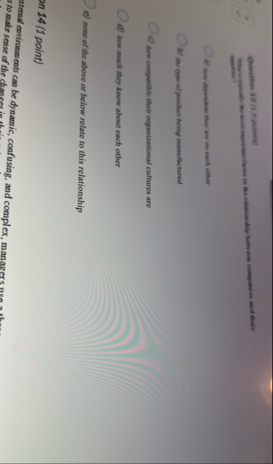 Question 5 9 ( ? . 5 points ) how digmondent they