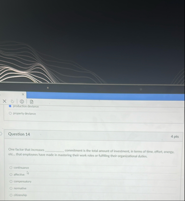 Question 1 4 One factor that increases comminers