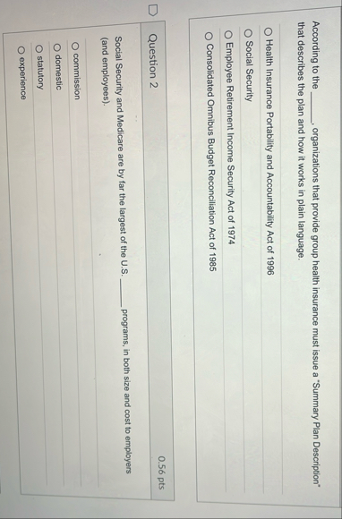 According to the organizations that provide group