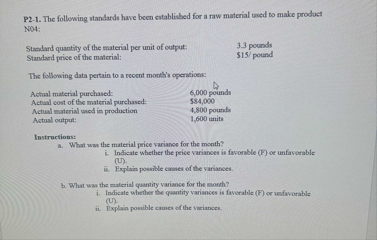 P 2 - 1 . The following standards have been