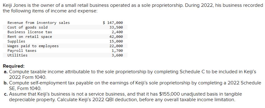 Hi ! Can someone help me finish this tax problem?