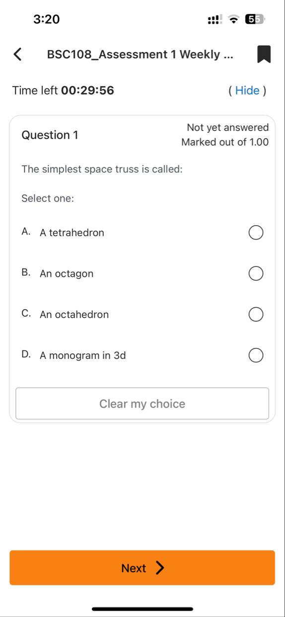 3 : 2 0 5 5 BSC 1 0 8 _ Assessment 1 Weekly . . .