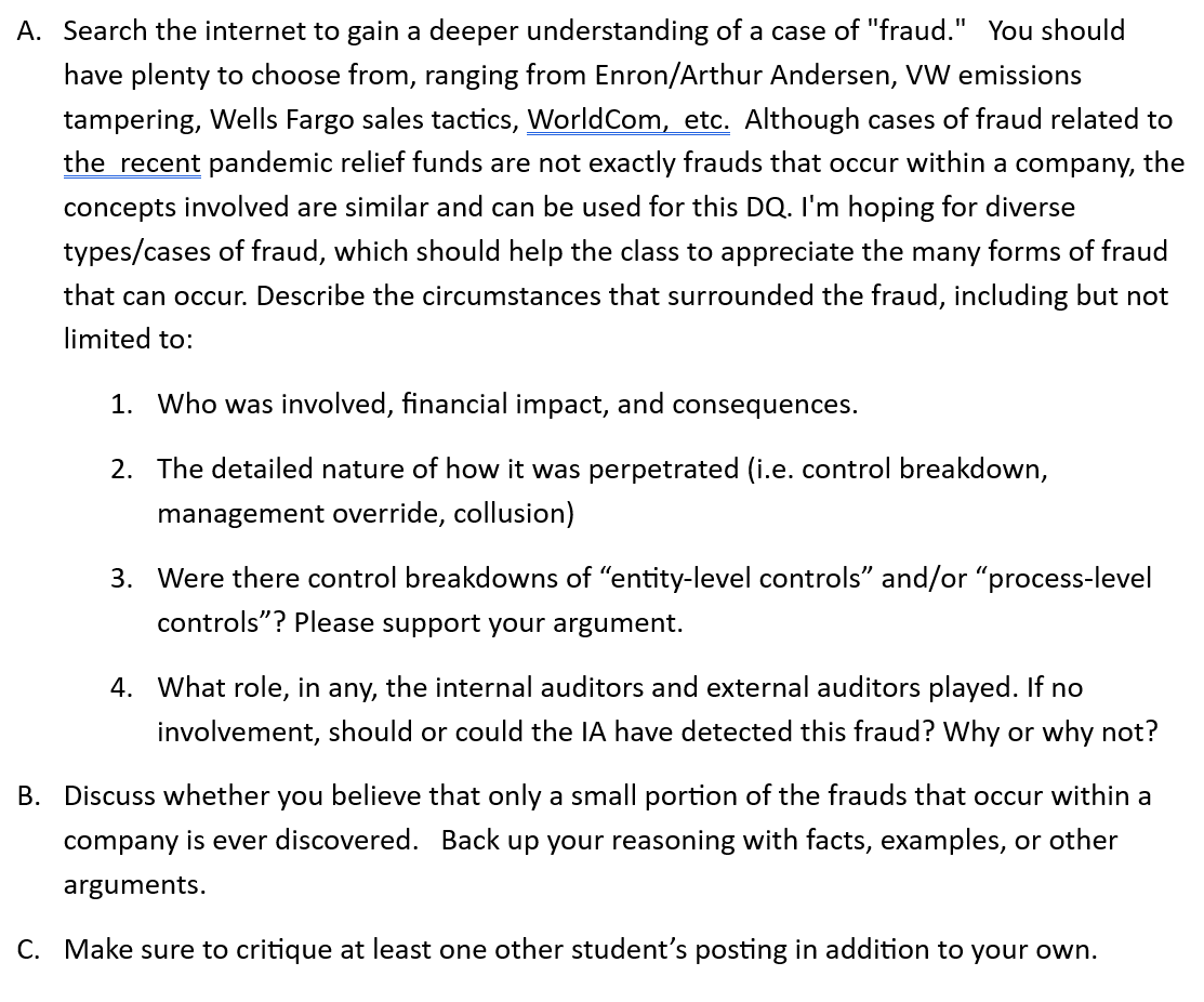 A . Search the internet to gain a deeper