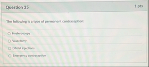 Question 3 5 1 pts The following is a type of