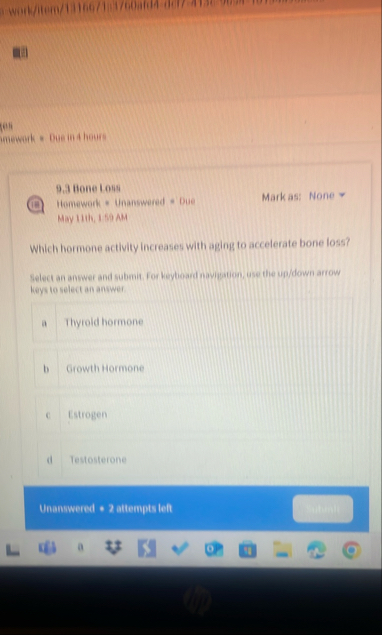 ( ii ) jeli 9 . 3 Hone Loss Homework *