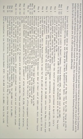 \ table [ [ May 2 3 , Issued Check Number 3 0 1 4