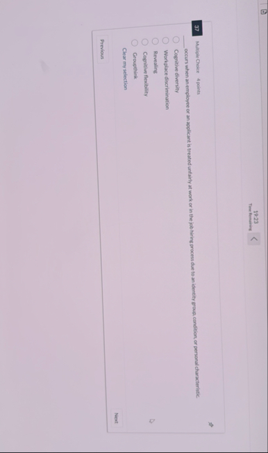 1 9 . 2 3 Tese Enmaliers 3 7 Multiple Choice 4