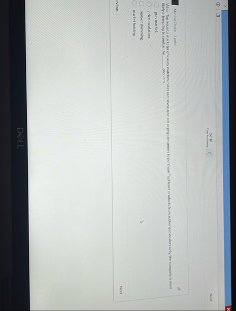 2 6 - 1 8 Next There Momerius Maltiple Choice 1