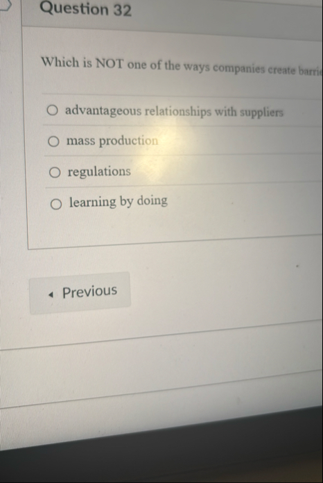Question 3 2 Which is NOT one of the ways