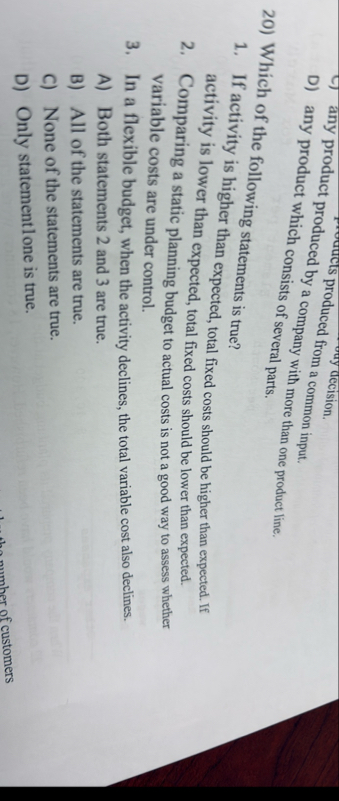 D ) any product produced by a comp from a common