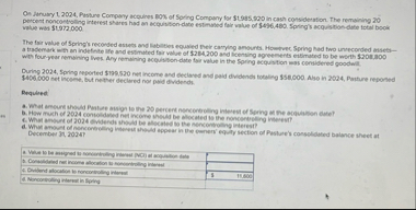 On Jerfury 1 , 2 0 2 4 , Pesture Company acouines