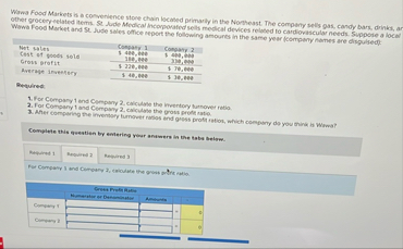 Wawa Food Markets is a convenlence store chain