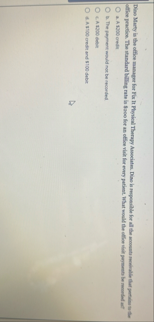 Dino Marty is the office manager for Fix It