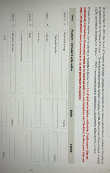 On September 1 5 , 2 0 2 3 , the Board of