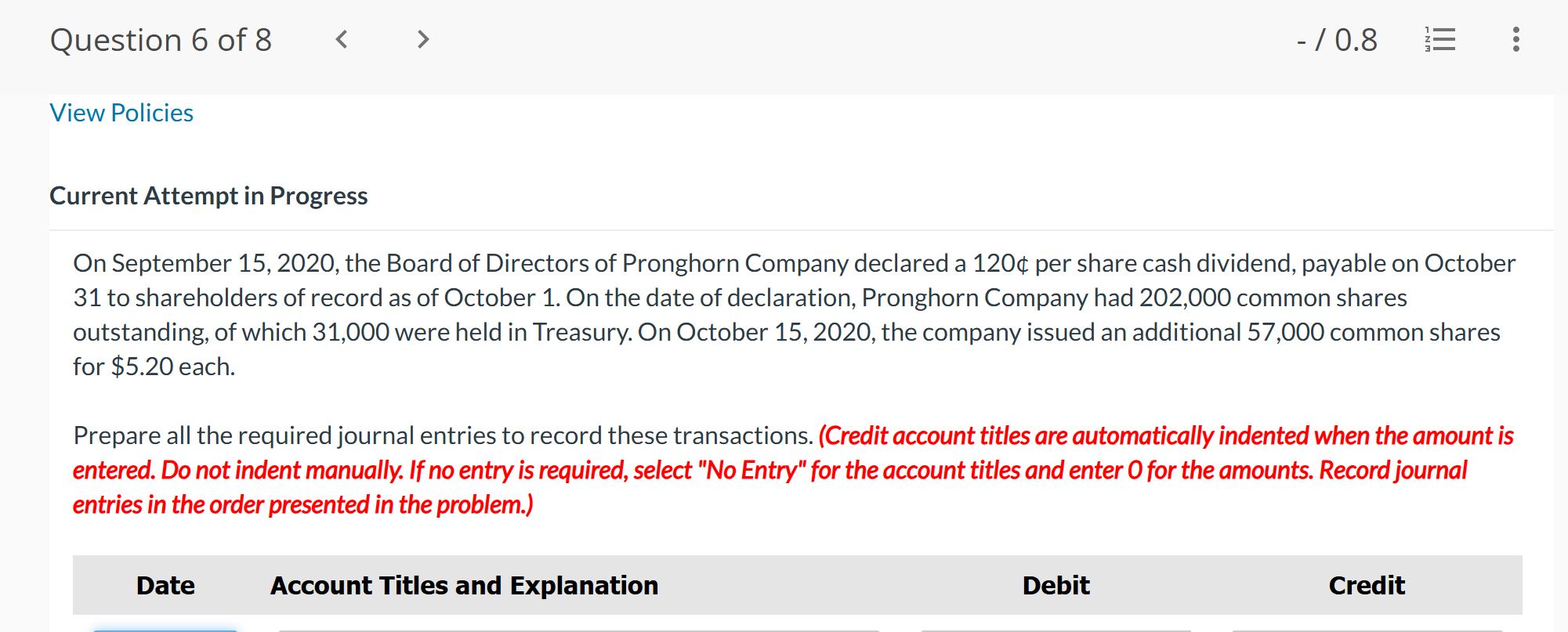 Current Attempt in Progress On September 1 5 , 2