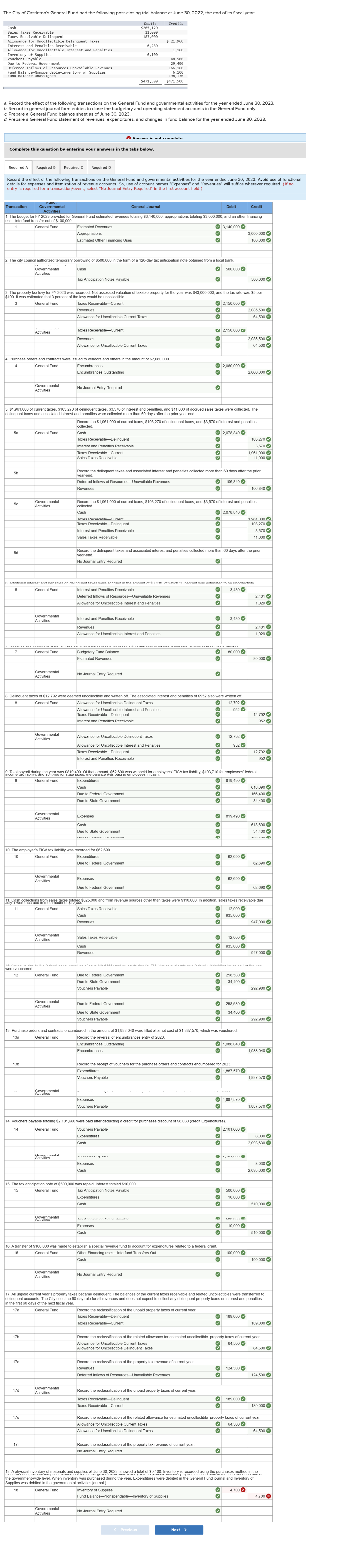 Help me solve the spaces that are in red Answer