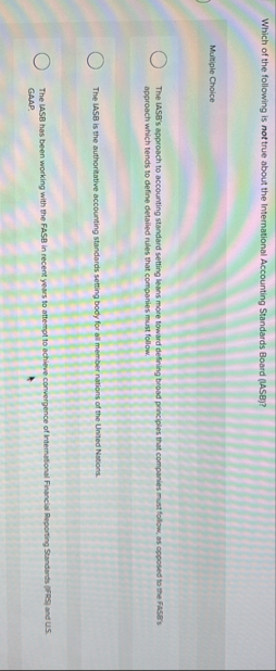 Which of the following is not true about the