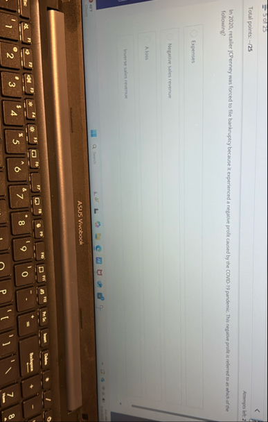 Total points: - 2 5 Attempts left: 2 In 2 0 2 0 ,