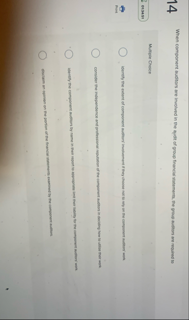 1 4 When component auditors are involved in the