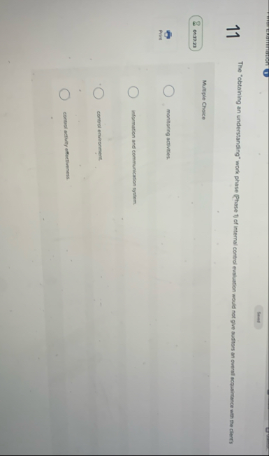 1 1 The "obtaining an understanding" work phase (