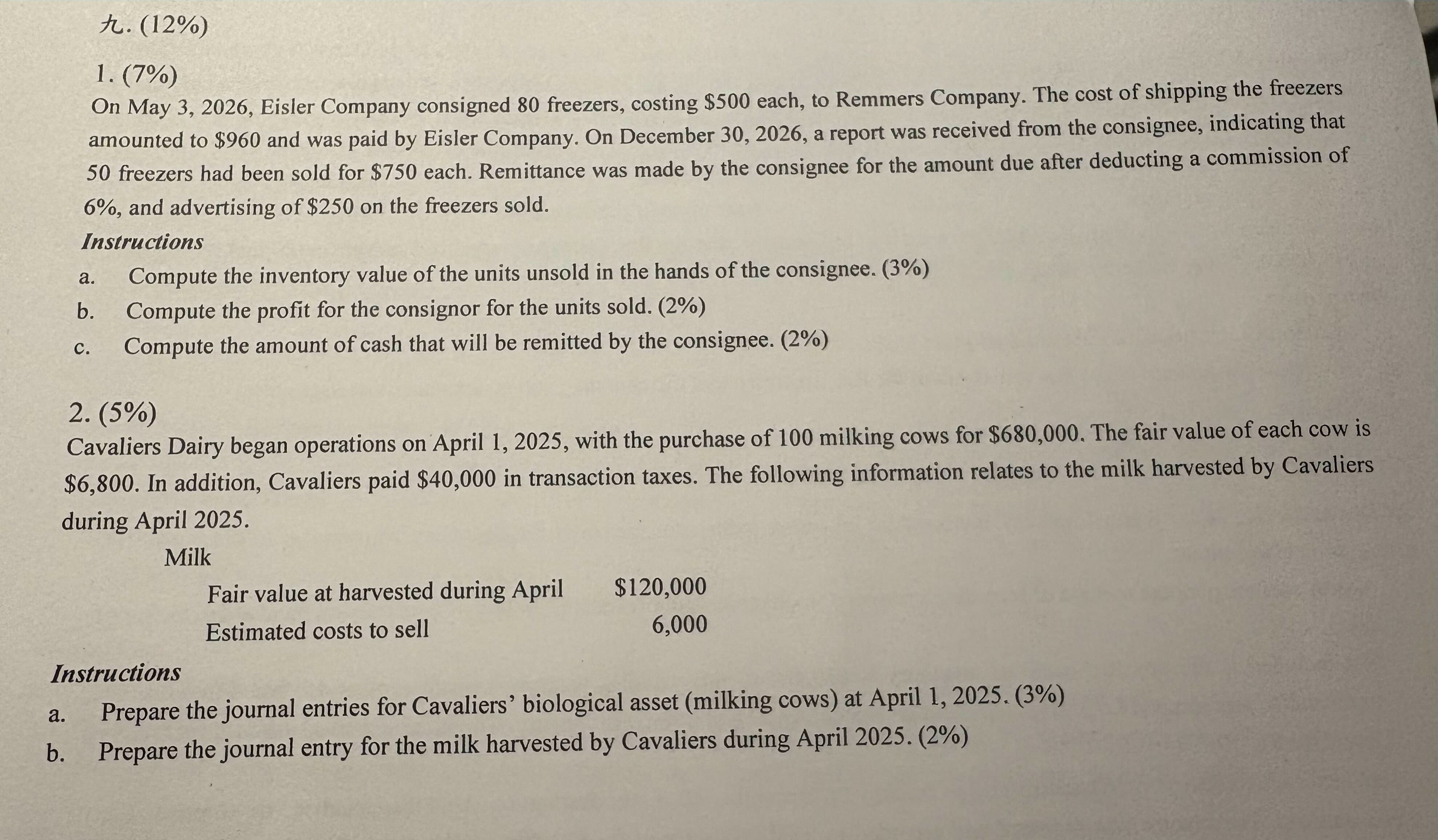 . ( 1 2 \ % ) 1 . ( 7 \ % ) On May 3 , 2 0 2 6 ,