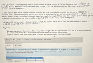 In 2 0 2 4 , the Willam Jesse Company purchased