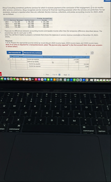 Alsup Consulting sometimes performs services for