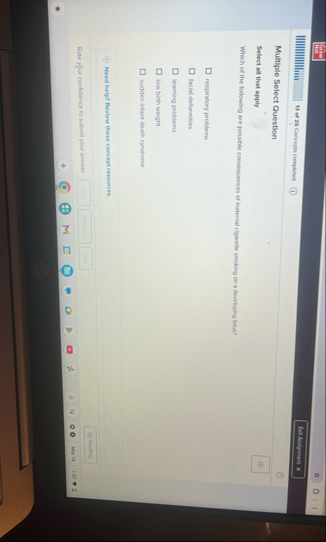 Ext Asslorment 1 3 of 2 5 Concepts completed