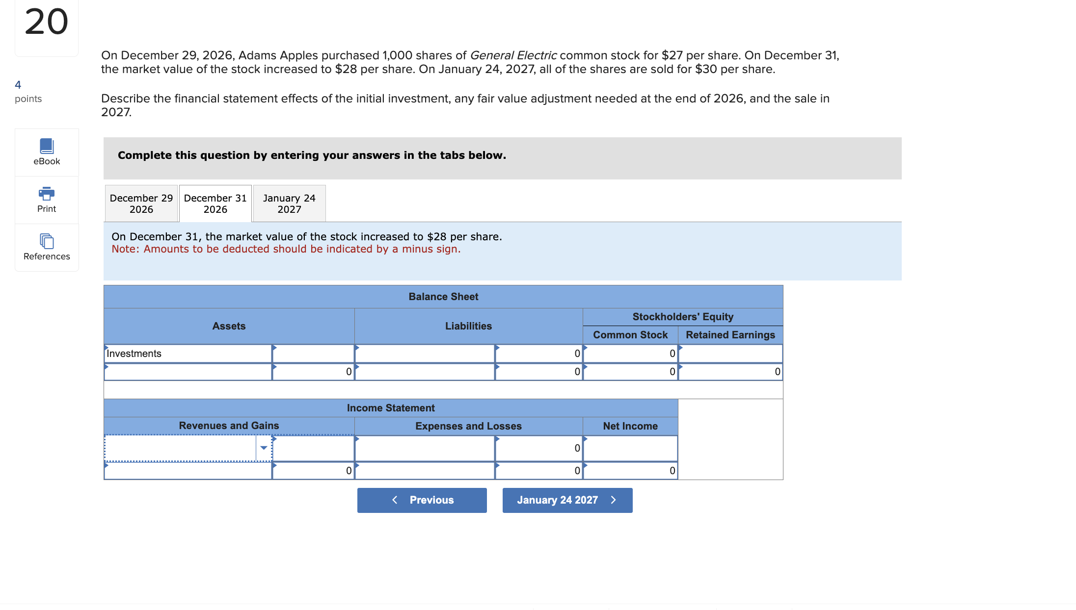On December 2 9 , 2 0 2 6 , Adams Apples