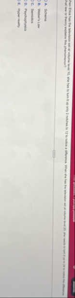 hat law or Beory explains Bit pheromerion? A .