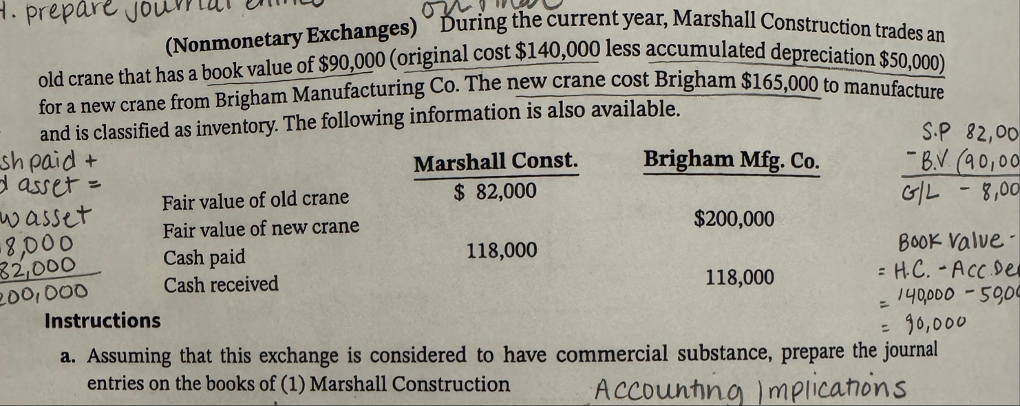 Hello! So I have provided the question and my