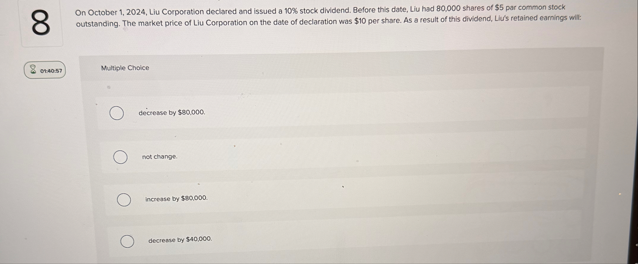 8 On October 1 , 2 0 2 4 , Liu Corporation