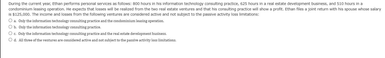 is \ ( \ $ 1 2 5 , 0 0 0 \ ) . The income and