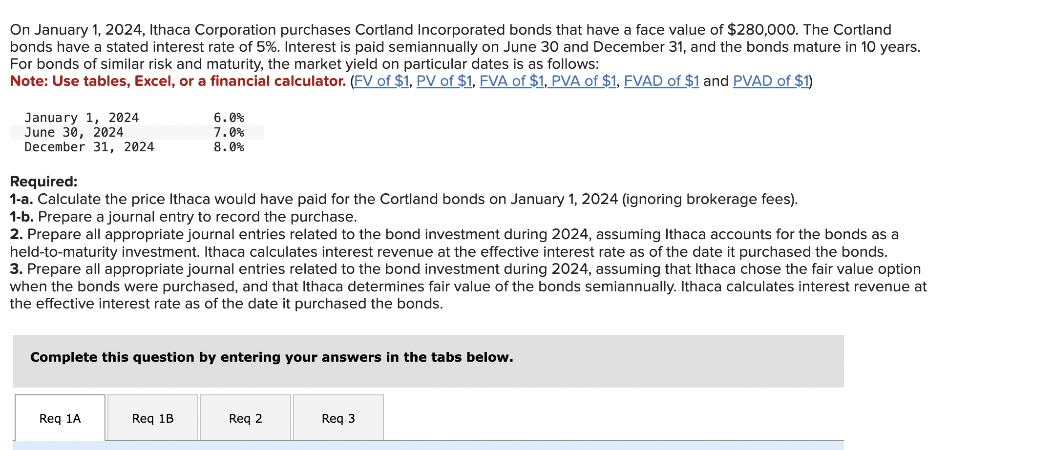 On January 1 , 2 0 2 4 , Ithaca Corporation